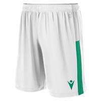 Skara Short WHT/GRN 3XS Teknisk shorts i ECO-tekstil - Unisex