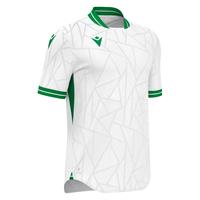 CERBERUS ECO shirt WHT/GRN XXS Teknisk kamp og treningsdrakt - Unisex