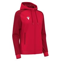 Atlas Hooded Jacket Full Zip W RED XL Teknisk full zip hettegenser til dame