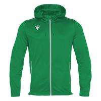 Freyr Hoody Full Zip Top GRN M Overtrekksjakke - Unisex